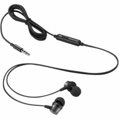 Lenovo Analog In Ear Headphone Gen Ii Wired Stereo Mini Phone (3.5mm) W/ Mic , Windows, Mac, Android Black - CompuMe