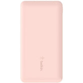 Belkin Boostcharge, Usb C Power Bank 10000 Mah W/ 2xusb A Ports, 15w, Iphone 17, Air, Pro, Samsung Galaxy S25, Ipad, Nintendo Switch 2, Google Pixel 10, Etc. Pink