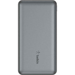 Belkin Boostcharge, Usb C Power Bank 10000 Mah W/ 2xusb A Ports, 15w, Iphone 17, Air, Pro, Samsung Galaxy S25, Ipad, Nintendo Switch 2, Google Pixel 10, Etc. Gray
