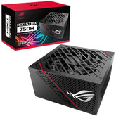 Asus Rog Strix 750 Fully Modular 80+ Gold 750w 0db Axial Tech Fan - CompuMe