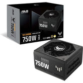 Asus Tuf Gaming 750w Gold Fully Modular 80+ Gold Certified Atx 3.0 Military Grade Components Dual Ball Bearing Axial Tech Fan Pcb Coating