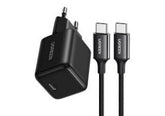 UGREEN X517 Nexode 25W GaN USB-C Fast Charger EU Plug + 1M USB-C to USB-C Cable Charging Set
