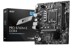 MSI PCIe motherboard for desktop computer builds