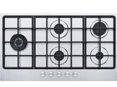 Franke Built in Gas Hob, 90*90Cm, 5Burners, 1000Watts, Stainless Steel - FHSM 905 4G DCL XS C