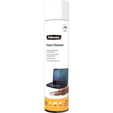 Fellowes 400ml Foam Cleaner For Plastic & Metal HFC Gaz Free (Not To Be Used On Screens)