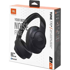 Jbl Tune 770nc Adaptive Noise Cancelling Over Ear Bluetooth 5.3 Up To 70h Battery Speed Charge Lightweight Comfortable & Foldable Design Black