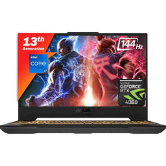 Asus New Tuf F15 (2023) Fx507vv 13gen Intel Core I7 10 Cores W/ Nvidia Rtx 4060 8gb Ddr6 & Ips 144hz Display Mecha Gray