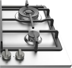 Indesit Built in Hob, 60Cm, Cast Iron, Full Safety, Stainless Steel - THP 641 W IX