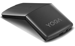 Lenovo Yoga Mouse & Laser Presenter 2.4GHz Wireless Nano Receiver & Bluetooth 5.0 Adjustable Optical Mouse - Black