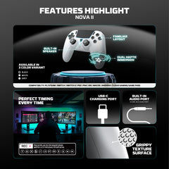 FANTECH WGP16 NOVA II Wireless GAMEPAD - White