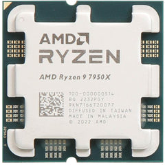 Amd Ryzen 9 7950x 16 Core 4.5ghz (5.7 Ghz Max Boost) 64mb Cache Am5 Desktop Processor , Tray