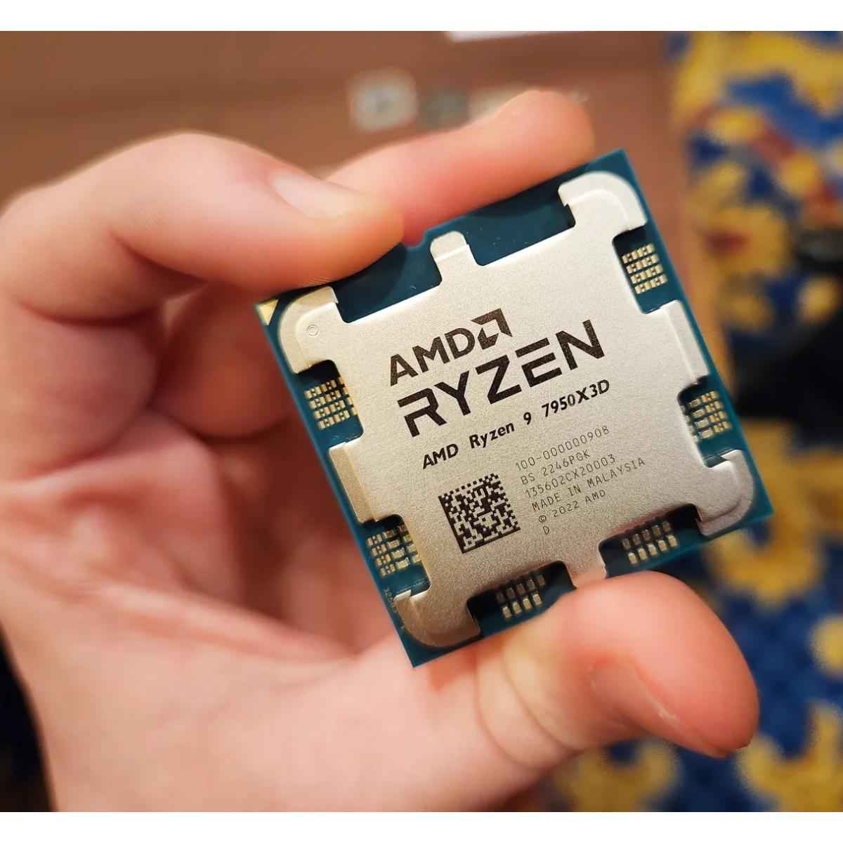 Amd Ryzen 9 7950x3d 16 Core 4.2ghz (5.7 Ghz Max Boost) 145mb Cache Am5 Desktop Processor , Tray