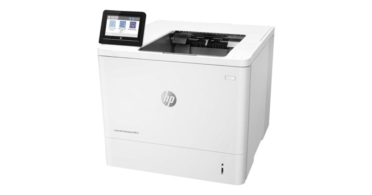 HP Laser Jet Pro printer Enterprise M612dn (7PS86A) Monochrome LaserJet Printer Network - CompuMe