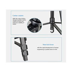 DIGIPOD TR462 LIGHTWEIGHT ALUMINUM CAMERA TRIPOD