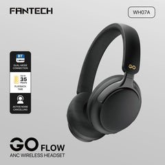 FANTECH WH07A GO FLOW ANC WIRELESS HEADSET - BLACK