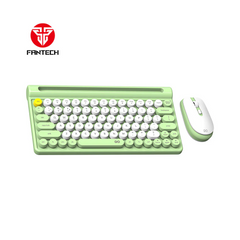 Fantech GO MOCHI 80Keys WK897 Wireless Keyboard Mouse Combo - Green Matcha