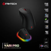 FANTECH WG14P Lightweight Wireless Gaming Mouse PAW3950 Sensor 8KHz Polling Mice With RGB Charging Dock For FPS Gamers