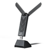 Tp Link Archer TBE400UH BE6500 Wi Fi 7 High Gain Wireless USB Adapter, Tri Band, Broader Coverage