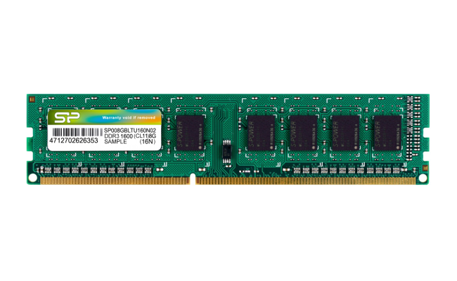 Silicon Power memory module for desktop computer upgrades