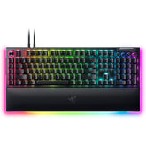 Razer BlackWidow V4 Pro Wired Mechanical Tactile & Clicky ABS Command Dial Programmable Macros Chroma RGB with Wrist Rest - Green Switches
