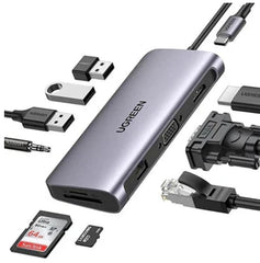 Ugreen 80133 USB-C 10-in-1 Multifunction Adapter