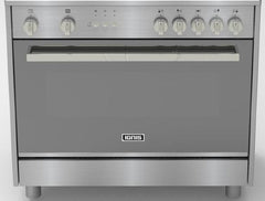 Smeg Free Stand Gas Cooker with Fan, 5Burners, 90Cm, Stainless Steel - G1961MXF2C