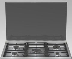 Smeg Free Stand Gas Cooker with Fan, 5Burners, 90Cm, Stainless Steel - G1961MXF2C