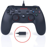 REDRAGON SATURN G807 Wired PC Game Controller Joystick Dual Vibration Saturn For PC,PS3,Playstation,Android
