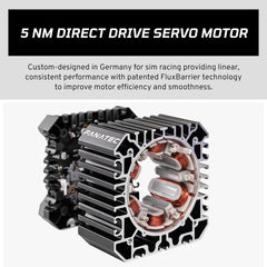 FANATEC Sim Racing CSL DD QR2 Wheel Base β 5 Nm Direct Drive Base, Dynamic Force Feedback, QR2 Motorsport-Derived Quick-Release System β PC