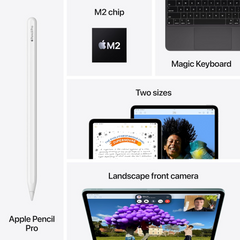 Apple iPad Air 11" (2024) M2 Chip Wi-Fi 128GB - Starlight
