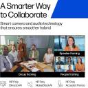 HP Poly Studio V12 USB Video Bar – 20MP 4K UltraHD Camera, 120° FOV, AI DirectorAI, Beamforming Microphones, USB‑C Connectivity, Poly Lens Remote Management