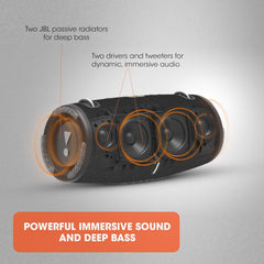 Xtreme 3 - Portable Bluetooth Speaker, powerful sound and deep bass, IP67 waterproof, 15 hours of playtime, powerbank, PartyBoost for multi-speaker pairing (Blue)