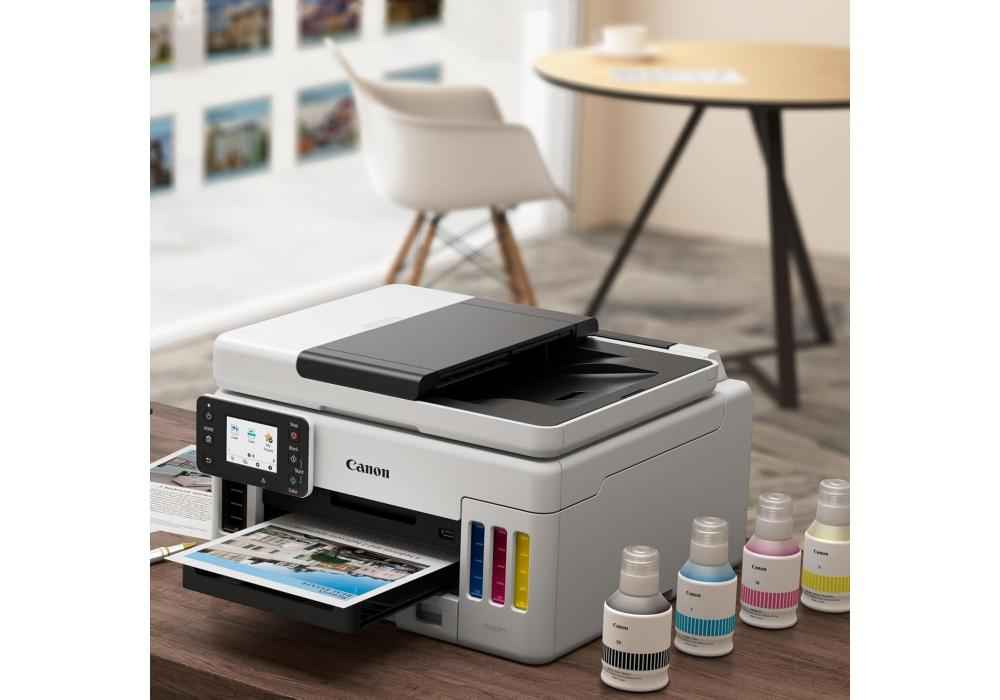 Canon MAXIFY GX6040 Multifunction Printer with Color Ink Tank (Copy+Scan/WiFi) Automatic Document Feeder