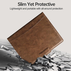 Premium PU Leather for Remarkable 2 Case with Pen Holder, Compatible with Remarkable 2 Tablet 10.3"οΌ2020 - Slim Folio Cover, Folder Design, Business Protective Remarkable 2 Folio, Brown