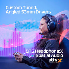 HyperX Cloud III Wireless – Gaming Headset for PC, PS5, PS4, up to 120-hour Battery ,Black