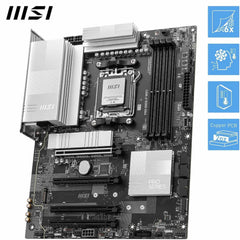 AMD Ryzen 7 9700X CPU Processor with MSI PRO B850-P WiFi Motherboard (ATX, AM5, DDR5, PCIe 5.0, M.2 Gen5, Wi-Fi 7, 5G LAN)