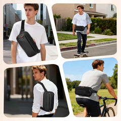 PGmoon Carrying Case Compatible with Backbone One Mobile Gaming Controller 1st Gen / 2nd Gen, Portable Soft Carry Bag with Multiple Pockets for More Accessories