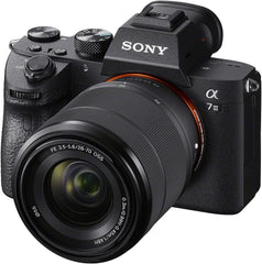 Alpha a7 III Full-Frame Mirrorless Camera Bundle with 28-70mm Lens, Camera Backpack, Handy Case, Tripod, 64GB SD Card, Rear Lens Cap + More | Sony a7 III