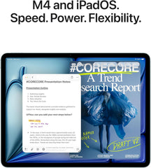 iPad Air 11-inch (M4): Liquid Retina Display, 512GB, 12MP Front/Back Camera, Wi-Fi 7 with Apple N1, Touch ID, All-Day Battery Life β Space Gray