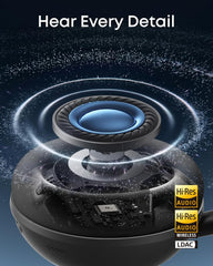 Space 2 by Anker, Active Noise Cancelling Headphones with Protective Case, Comfortable Fit, 50H Playtime, LDAC Hi-Res Wireless Audio, Dual Connection, Clear Calls, Bluetooth 6.1, Nap Mode