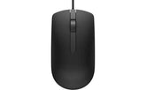 Dell MS116 Optical USB WIred Mouse 1000Dpi -Black