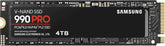 990 PRO SSD 4TB PCIe 4.0 M.2 2280 Internal Solid State Hard Drive, Seq. Read Speeds Up to 7,450 MB/s for High End Computing, Gaming, and Heavy Duty Workstations, MZ-V9P4T0B/AM