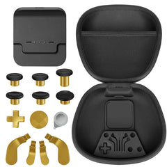 Sedicoca Complete Component Pack for Xbox Elite Wireless Controller Series 2๏ผpackage Includes 1 Carrying Case 1 Dock, 4 Paddles, 2 DPads, 6 Thumbsticks,1Tool, for Xbox One Elite Series 2 Core Replacement Parts