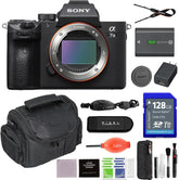 a7 III Mirrorless Digital Camera Bundle with 128GB SDXC Memory Card, Hand Strap, Gadget Bag + More | Sony Alpha 7III