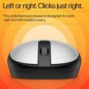 HP 240 Bluetooth® Mouse, Lock On with Bluetooth® 5.1 Wireless connectivity, Super Accurate Tracking at 1600 DPI, Sleek ambidextrous Design with Three Buttons and a Scroll Wheel