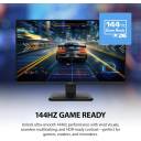 MSI PRO MP273 E14A 27" FHD Computer Monitor, 1920x1080 IPS, 144Hz, 1ms, HDR Ready, Adaptive-sync, Eye Care, Built-in Speaker, HDMI 2.0, DP 1.2a, Frameless, Tilt Adjustable, Vesa Mount, Black