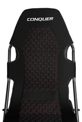 Conquer Racing Simulator for Logitec, Thrustmaster, Fanatec, Portable Folding Race Sim Cockpit for G920 G29 G923, T248X T248 T300 T150 458 TX Simagic Moza Xbox PS5 PS4 PC Logitec G Flight
