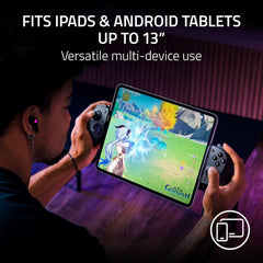 Razer Kishi V3 Pro XL Gaming Controller for iPad & Android Tablets up to 13": Full Sized TMR Thumbsticks - Dual Back Buttons - Wired & Remote Play for PC - HD Haptics - 6 Free Months of Apple Arcade