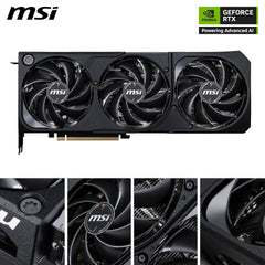 GeForce RTX 5070 Ti 16G Shadow 3X OC β 16GB GDDR7 (28Gbps/256-bit), PCIe 5, Boost: 2482MHz, HDMI 2.1b, DisplayPort 2.1b