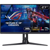 ASUS ROG STRIX (XG27AQMR) 27" Flat Gaming Monitor Fast IPS 2K (2560 x 1440) 300Hz 1ms(GTG), HDR10, DCI-P3 97% & sRGB 120%, 10Bit, G-Sync Compatible w/ Ergonomic Stand | ROG Strix XG27AQMR | - CompuMe